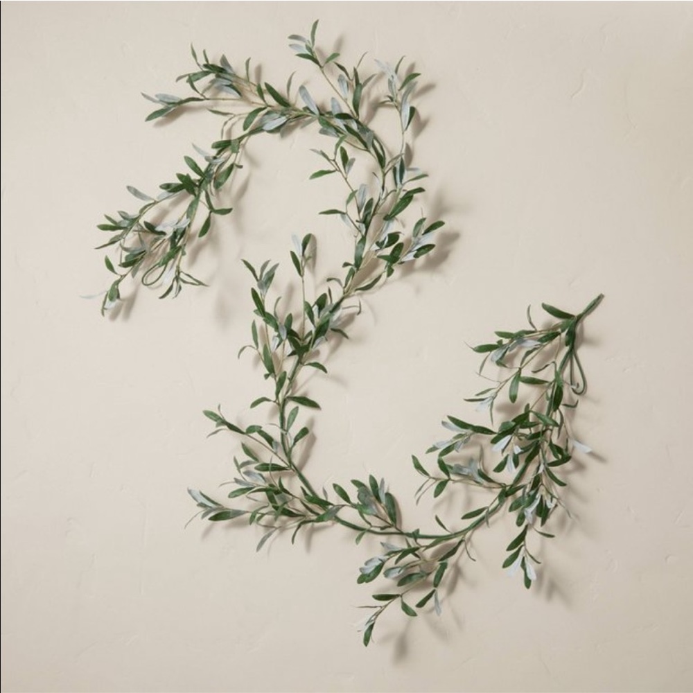 Hearth and Hand Faux Olive Leaf Plant Garland